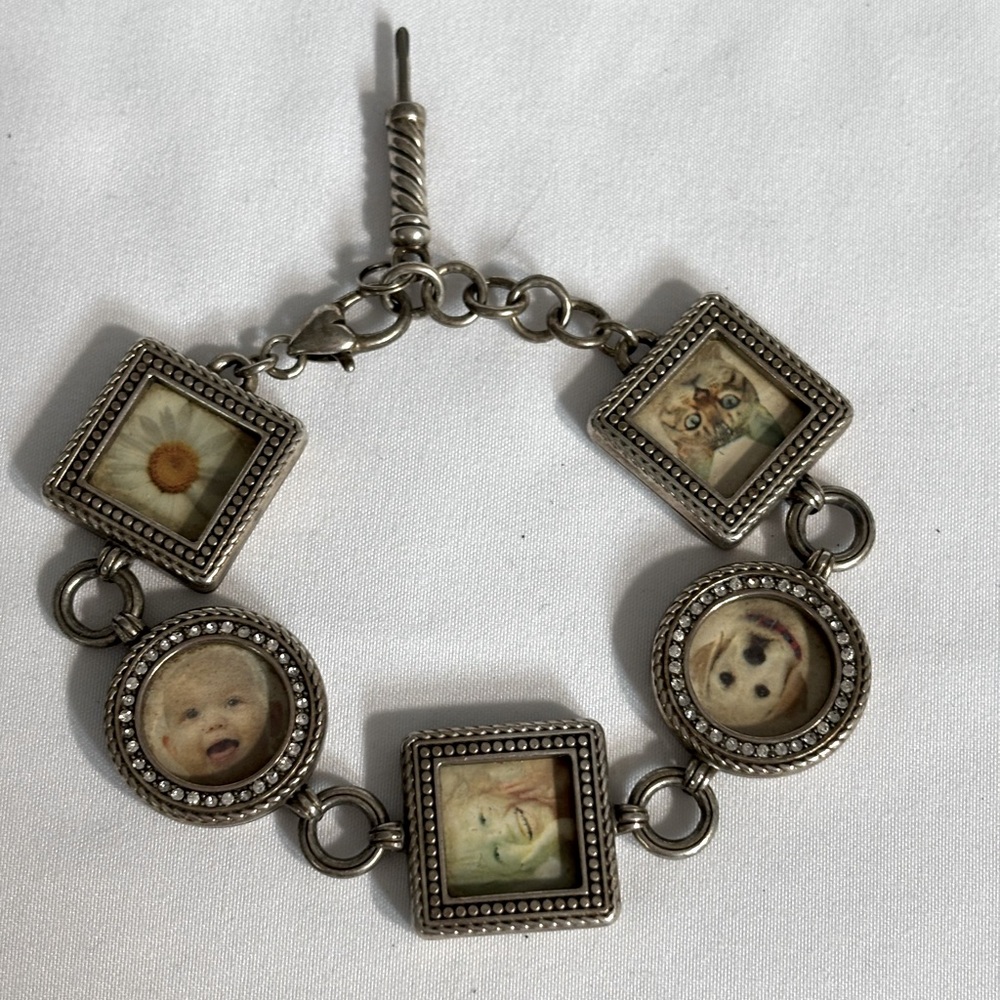 Brighton Charm Bracelet SP--Personalize with your photos-  tool included